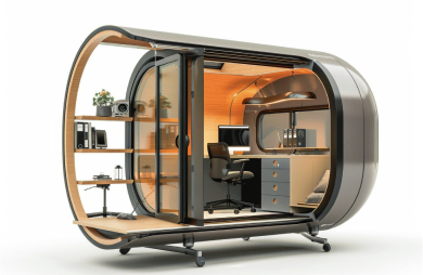 Expandable Office Pods